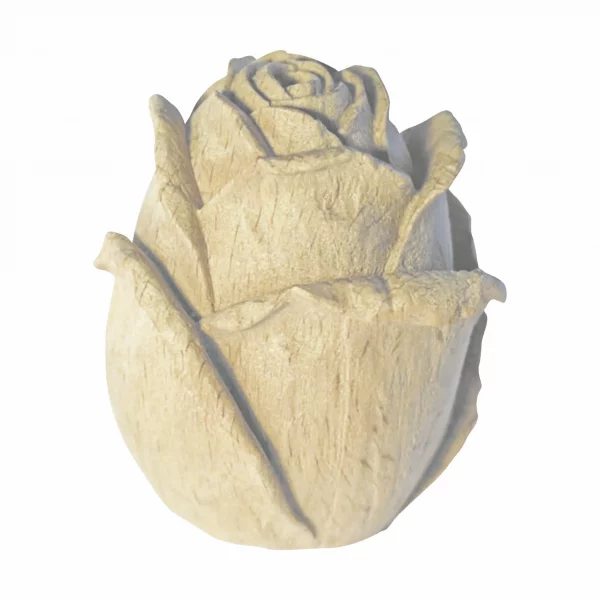 Rosenblüte - Buchenholz