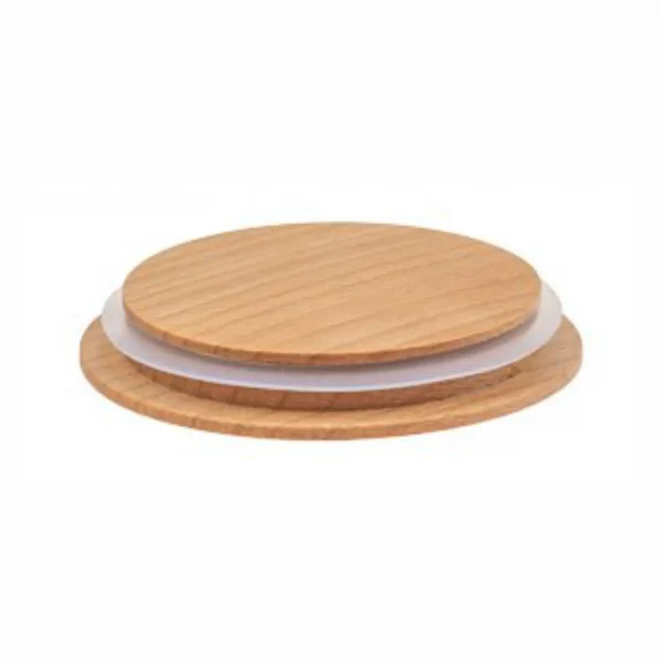 Deckel aus Buche für Weckglas – Bild 2